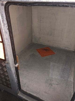 REMOLQUE HOMOLOGADO PARA EL TRANSPORTE DE EXPLOSIV