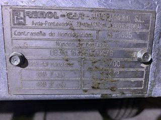 REMOLQUE HOMOLOGADO PARA EL TRANSPORTE DE EXPLOSIV