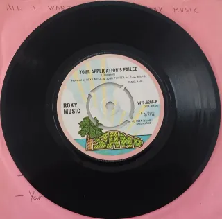 ROXY MUSIC - All I Want Is You (1974) single