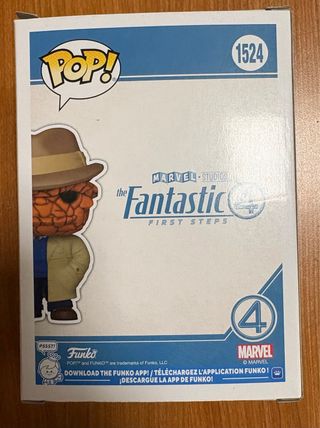 Funko Pop The Thing 1524 Fantastici 4 Trench Coat