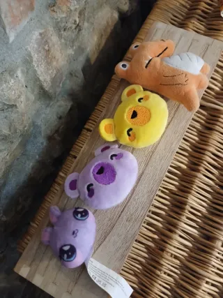 Set 7 peluche animali assortiti