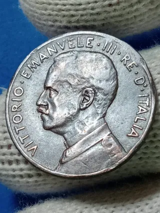 Moneta Regno Italia 5 Centesimi 1913