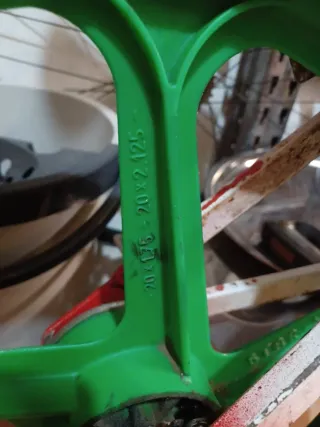 Llantas de palos para bicicleta