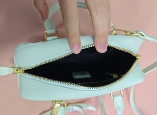 Bolso Miu Miu Arcadie Piel Napa Acolchada Blanco