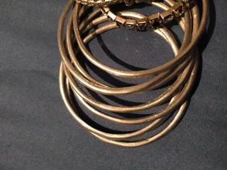 Set bracciali donna argentati