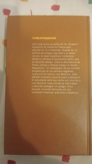 La hija de Rappaccini. Nathaniel Hawthorne