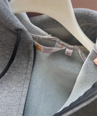 Felpa Carhartt Grigia con Zip