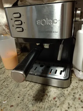 Cafetera Expreso Solac 20 bar