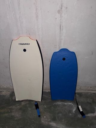2 Tavole Bodyboard Tribord Arancione e Blu