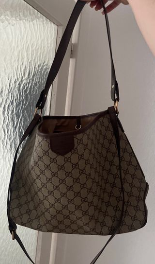 Borsa Gucci Beige/Marrone Elegante