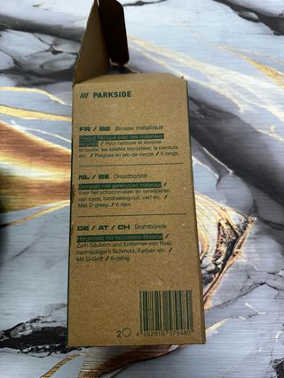 Spazzola metallica Parkside 6 file