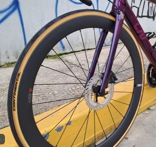 Ruedas Carbono perfil 50mm CSC Bicicleta Carretera