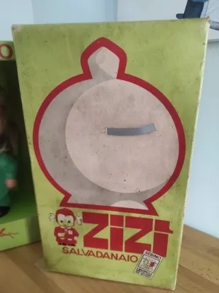 Bambola Zizi Salvadanaio Sebino Vintage