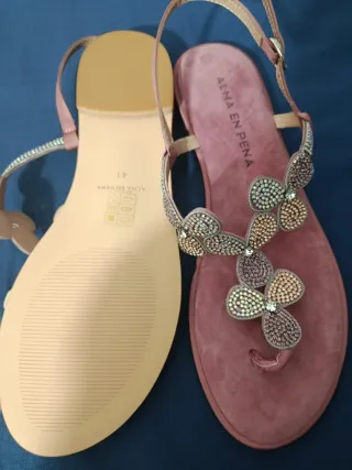 Sandalias joya ALMA EN PENA