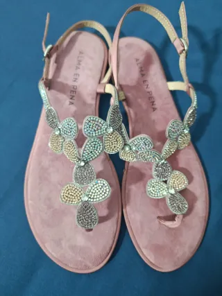 Sandalias joya ALMA EN PENA