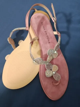 Sandalias joya ALMA EN PENA