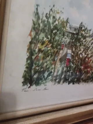 Acuarela Sacré-Cœur París 38x30cm