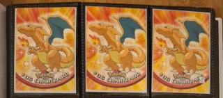 Set 3 Carte Charizard Topps