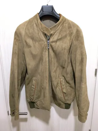 Chaqueta ante vintage original años 80