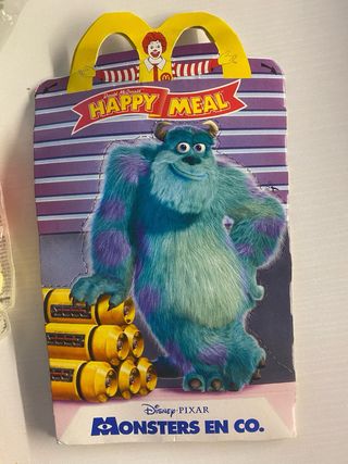 Monsters & Co. McDonald's Happy Meal 2002
