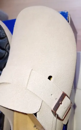 Birkenstock ciabatte beige nuove taglia 38