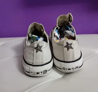 Converse All Star Unisex Bianco Nero