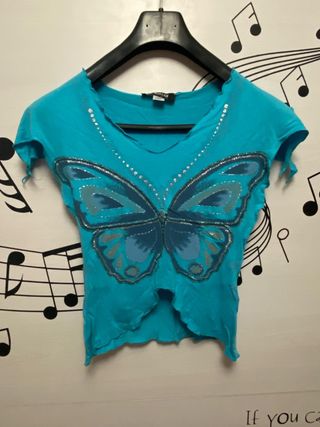 CAMISETA MORGAN ORIGINAL – MARIPOSA