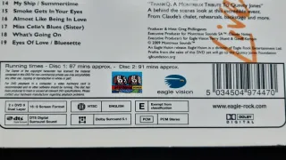 Quincy Jones 75th Birthday Celebration DVD Montrea