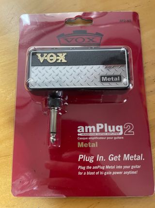 Vox amPlug 2 Metal - Amplificador Cascos Guitarra