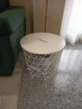 Mesita Auxiliar Ikea Kvistbro Blanca