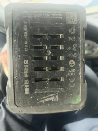 Batería Milwaukee M18 REDLITHIUM FORGE 12.0Ah