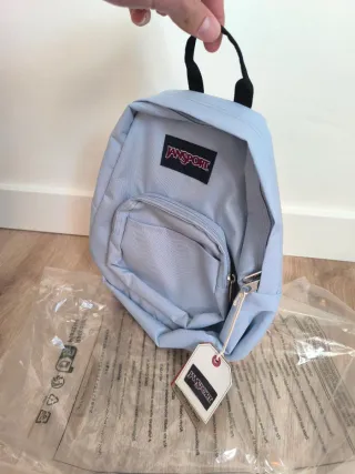 Mochila Jansport pequeña azul 10L nueva