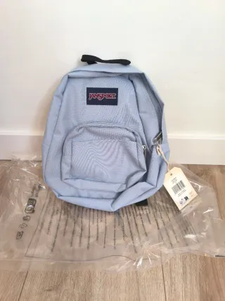 Mochila Jansport pequeña azul 10L nueva