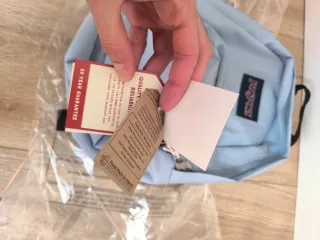 Mochila Jansport pequeña azul 10L nueva