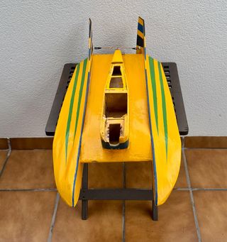 Lancha Tunnel Hull de los años 80.!