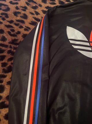 Chaqueta Adidas Chile 62 Negra tricolor vintage 00