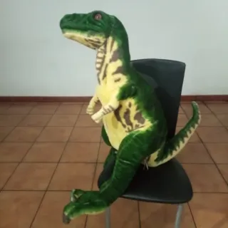 Peluche Dinosaurio T-Rex Verde