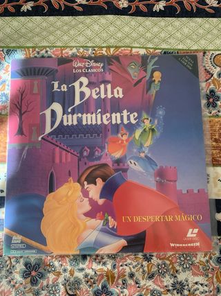 Laserdisc La Bella Durmiente Disney Clásicos