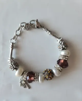 Pulsera Bella Perlina tipo Pandora