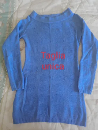 Vestito Taglia Unica Blu