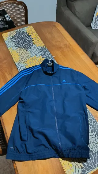 Sudadera Adidas Azul Deportiva