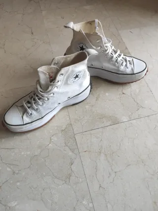 Converse Chuck Taylor All Star Plataforma Blancas