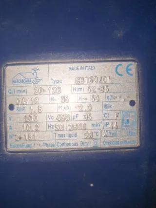 Bomba de agua 220v 50 m3 677572071