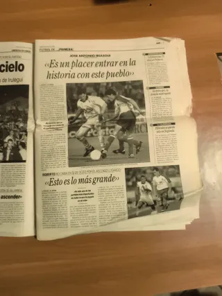 Diario marca.primer ascenso del Villarreal