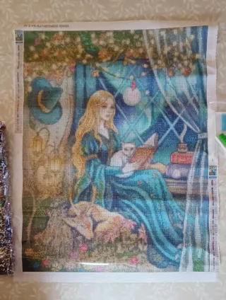 Lienzo Diamond Painting Cristal 50x65