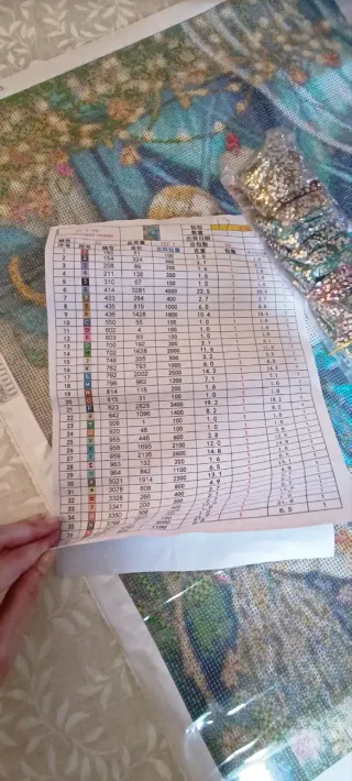 Lienzo Diamond Painting Cristal 50x65