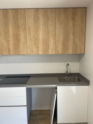 Cocina de obra nueva sin usar