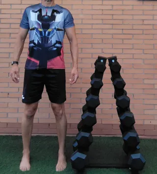 Soporte para 12 mancuernas nuevo.