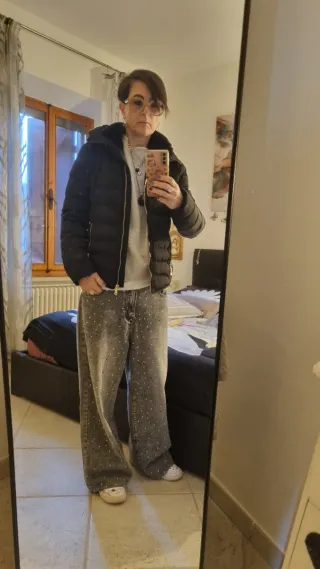 Piumino donna invernale con pelliccia