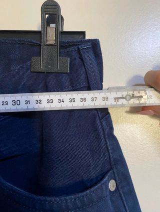 Levi's 504 Shorts Uomo W30 Blu Cotone